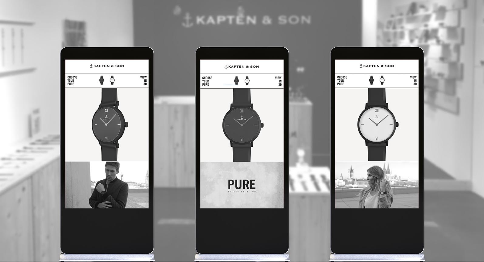 Erstellung der interaktiven Inhalte f&#252;r Display-Werbung oder digitalen Informationen
