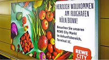 Best&#252;ckung von vorhandenen Leuchtdisplays - Druck auf Displayfolie und Montage